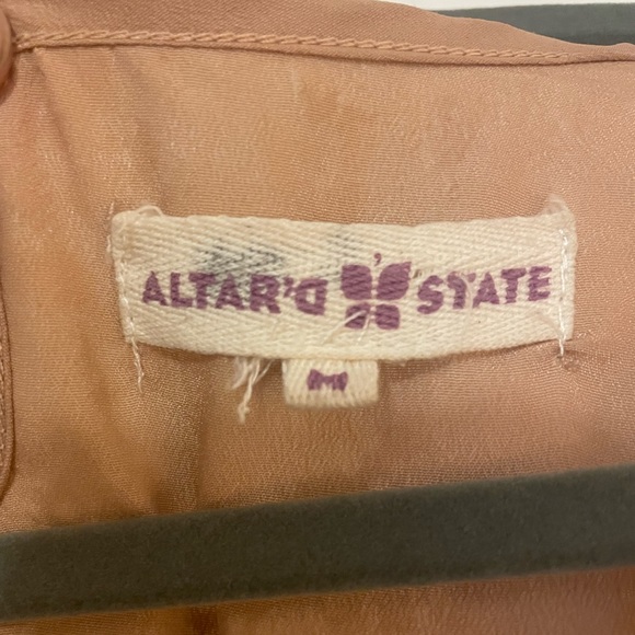 Altar’d State Lace & Tulle Blush Dress - Picture 9 of 12